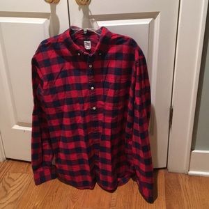 Lush Gap plaid button down shirt